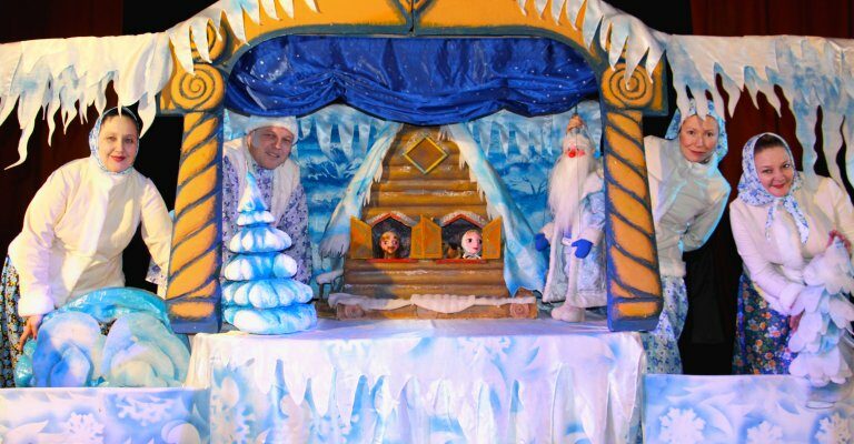 18 февраля в 12:00 — Крымский академический театр кукол представляет сказку «Морозко»