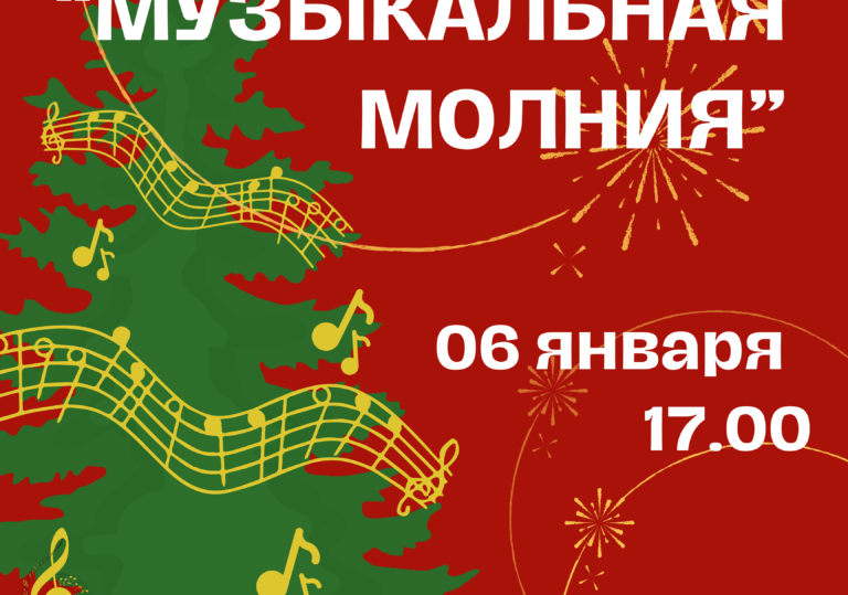 06 января 17:00 — концерт Камерного оркестра «Музыкальная молния»